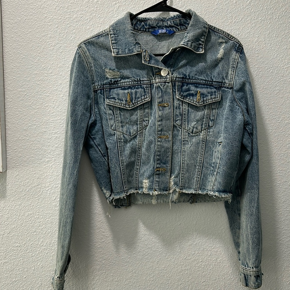 Cropped Jean jacket